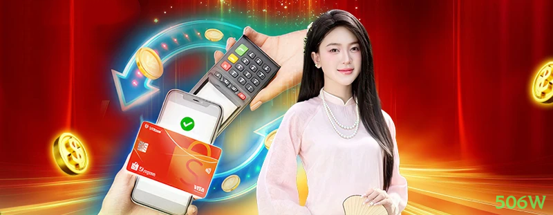 Imagem promocional do aplicativo mobile da 506w